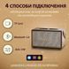 Портативна міні-колонка OneDer D6 коричнева D6BR 1877159172 фото 1