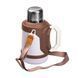 Термос Vacuum Cup 1.5 літра з ремінцем і складною ручкою коричневий HP-14-21V 2394098872 фото 3