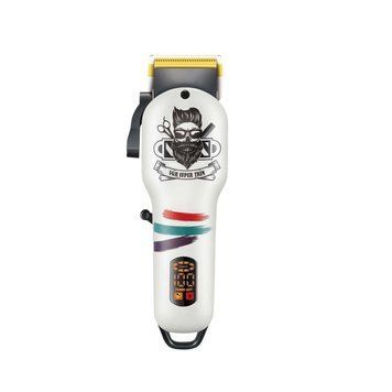 Тример для бороди і волосся VGR V-699B акумуляторний USB зарядка білий 2350684637 фото