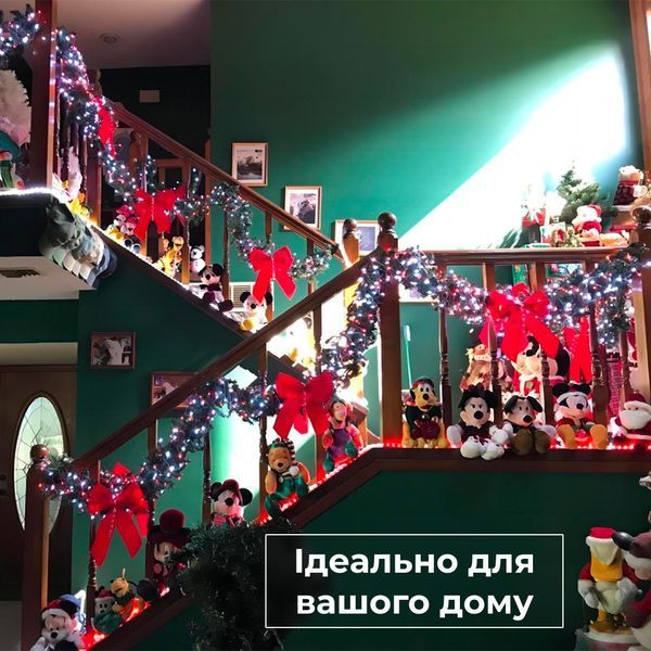 Гирлянда нить светодиодная GarlandoPro 190 LED лампочек 18м 8 режимов лед гирлянда W400LEDML 1958715569 фото