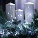 Гирлянда нить светодиодная GarlandoPro 190 LED лампочек 18м 8 режимов лед гирлянда Белый W400LEDW 1958732214 фото 1