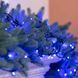 Гирлянда нить 14м на 161 LED лампочек светодиодная черный провод 8 режимов работы Синий M300LEDBL 1960063053 фото 1