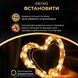 Гірлянда роса 10 метрів USB на 100 led світлодіодів крапля на білому дроті жовта USB100L10MWY USB100L10MWY фото 1