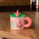 Чашка керамічна з кришкою "Патрік Стар" 400 мл Patrick Star HP7216P 2183918504 фото 2