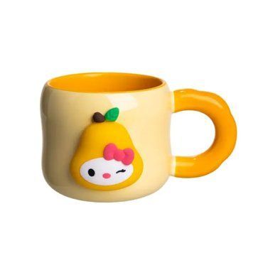 Кубок порцелянова з магнітом Sanrio 400 (мл) подарункова кружка прикольна чашка для дітей на подарунок Бежевий FM-37A FM-37A фото