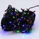 Гирлянда нить 16 м на 180 LED лампочек светодиодная черный провод 8 режимов работы M400LEDML 1960074057 фото 6