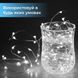 Гирлянда светодиодная конский хвост GarlandoPro 200LED Роса 2м&nbsp;10 линий Белый 1733011W 1958754025 фото 6