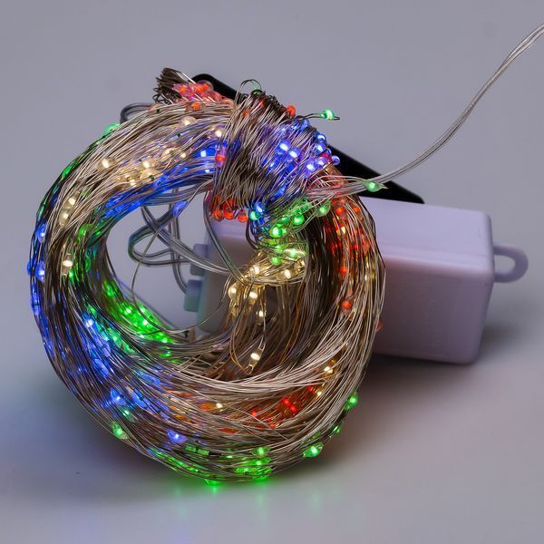 Гірлянда світлодіодна кінський хвіст GarlandoPro 600LED Роса 20 ліній 8 режимів 3м кінський хвіст гірлянда 1733013ML 1958829197 фото