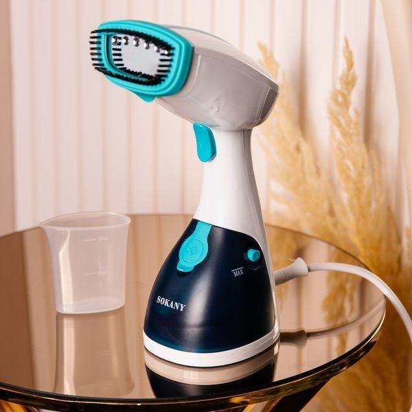 Ручний відпарювач для одягу SOKANY 250 мл Блакитний Lugi AJ2205BL AJ2205BL фото