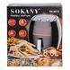 Аэрофритюрница Sokany на 8 литров 1800 Вт черная SK8013 2144225833 фото 6