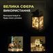 Светодиодная гирлянда Роса 3 метра на батарейках 30 led нить на зеленом проводе желтая 30L3MGY 30L3MGY фото 3